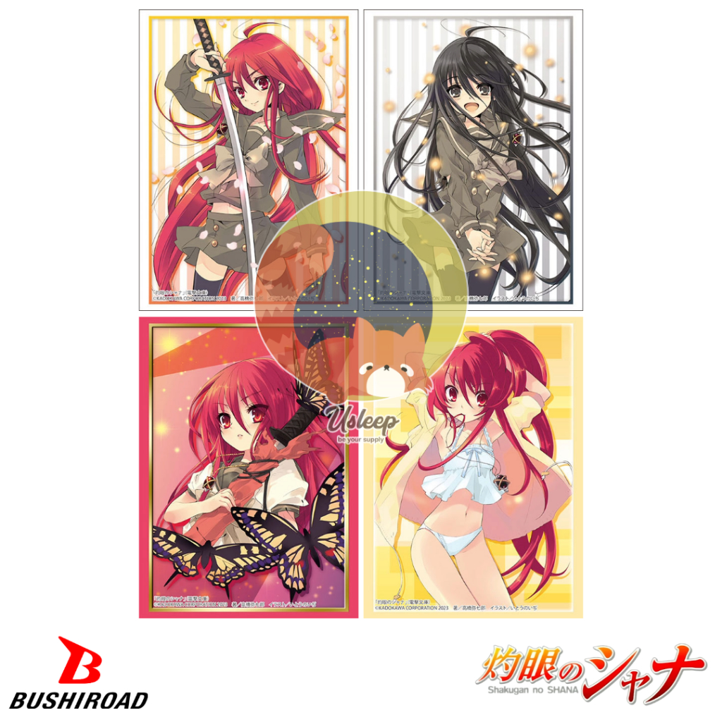 Bushiroad Sleeve Collection HG Dengeki Bunko Shakugan no Shana : Shana - ซองใส่การ์ด