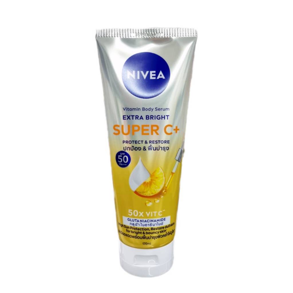 nivea extra bright superc+ vitamin serum