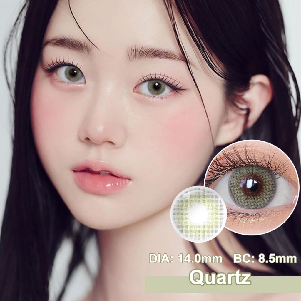 Magister & Realcon คอนแทคเลนส์สี 14MM/14.5MM คอนแทคเลนส์ ธรรมชาติ เนียน ตากลมขึ้น 2ชิ้น/1คู่ ซีรี่ย์เกาหลี