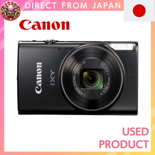 【Used】Canon Compact Digital Camera IXY 650 Black 12x optical zoom / Wi-Fi enabled IXY650BK【Direct Fr