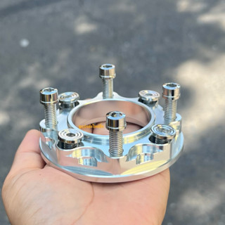 สเปเซอร์รองจานเวฟ125 4ออก4 งานตัด + น็อตจาน4ตัว/น็อตสเปเซอร์…