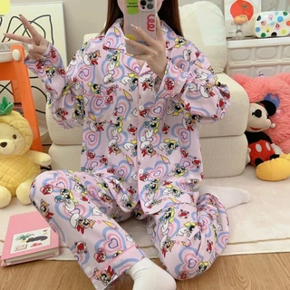 LL#ชุดนอนผ้าฝ้ายญี่ปุ่น.ลายมินิมอล.เนื้อผ้าบางเบาใส่สบาย Sleepwear. Lady Women #LLญี่ปุ่น