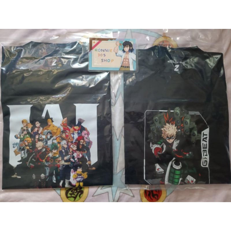 เสื้อยืด Oversize My hero academia ลิขสิทธิ์แท้ G-beat