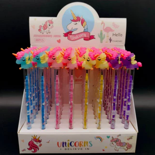 🎀 กล่อง 48 ด้าม สุ่มลายการ์ตูน✏️ดินสอต่อไส้ ดินสอเปลี่ยนไส้ ลายการ์ตูนน่ารักน่าใช้ เครื่องเขียนสำนักงาน โรงเรียน