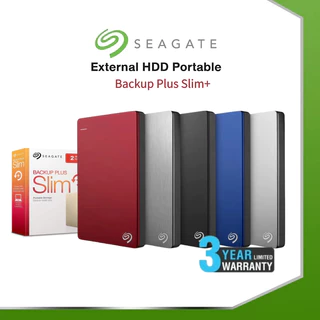 [Three-year warranty] 1tb/2tb/4tb HDD Saegate Backup Plus Slim External USB3.2 Hard drives 2.5'' Portable Hard disk