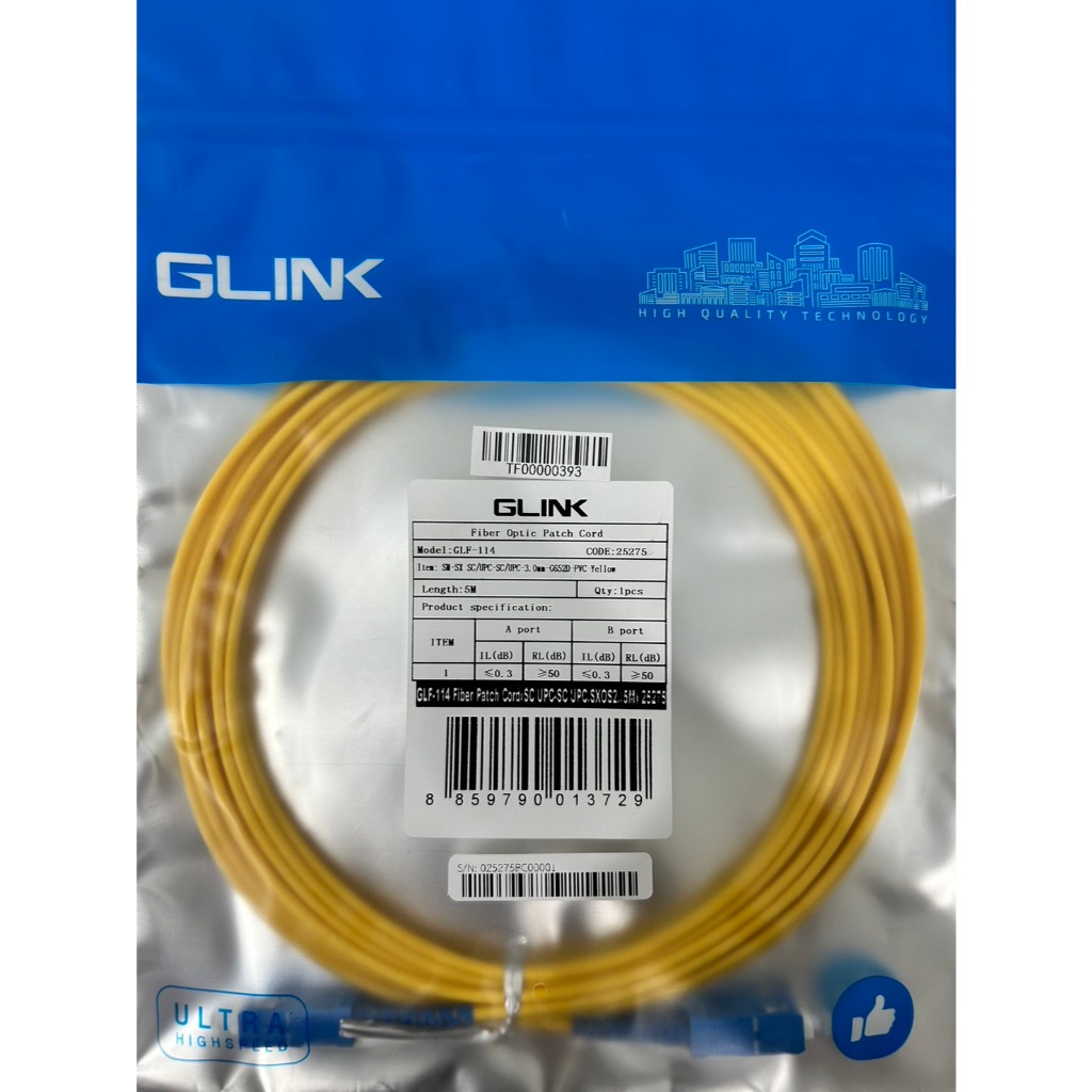 Fiberoptic GLF-114/ GLF-115/ GLF-116/ GLF-117/ GLF-118/ GLF-11Glink Fiber Patch