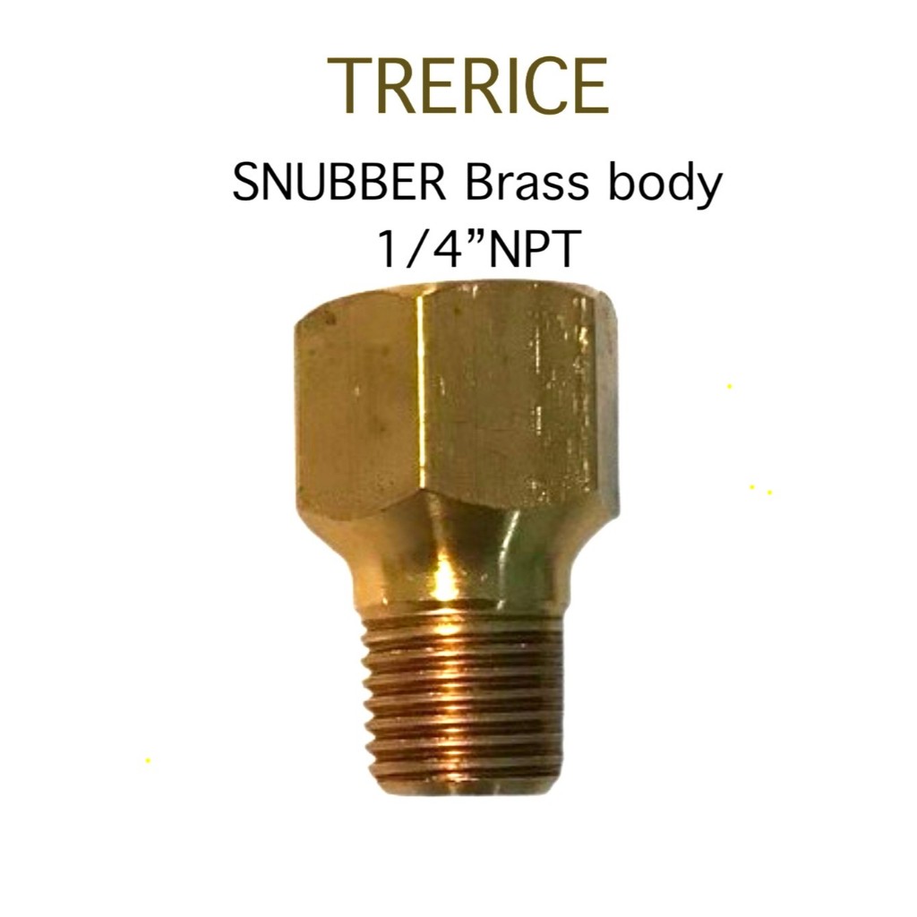 TRERICE PRESSURE SNUBBER , NEEDLE VALVE