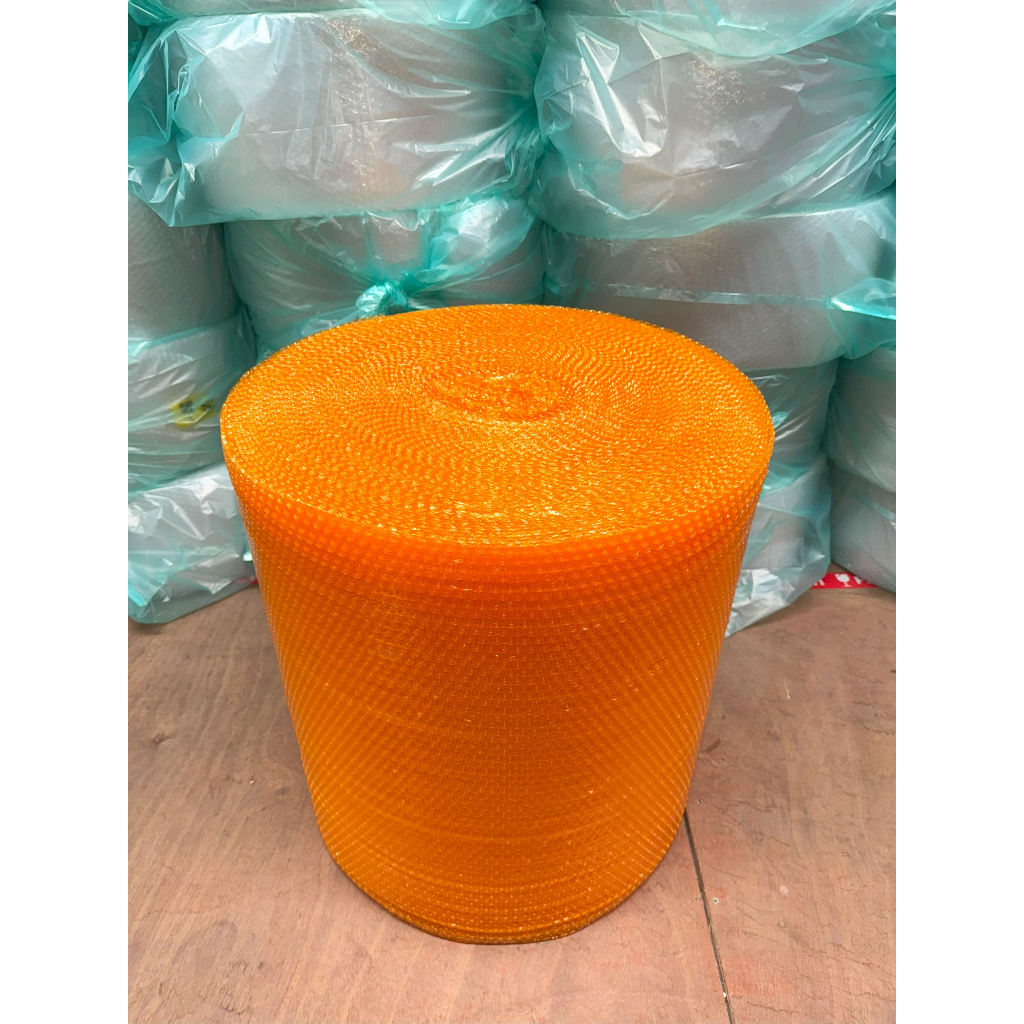 Bubble D บับเบิลกันกระแทก หนา 40 แกรม สีส้ม กว้าง 65 ซม. ยาว 100 ม. จัดส่งในระบบ shopee ส่งเร็วส่งถูก $ - รูปที่ 4