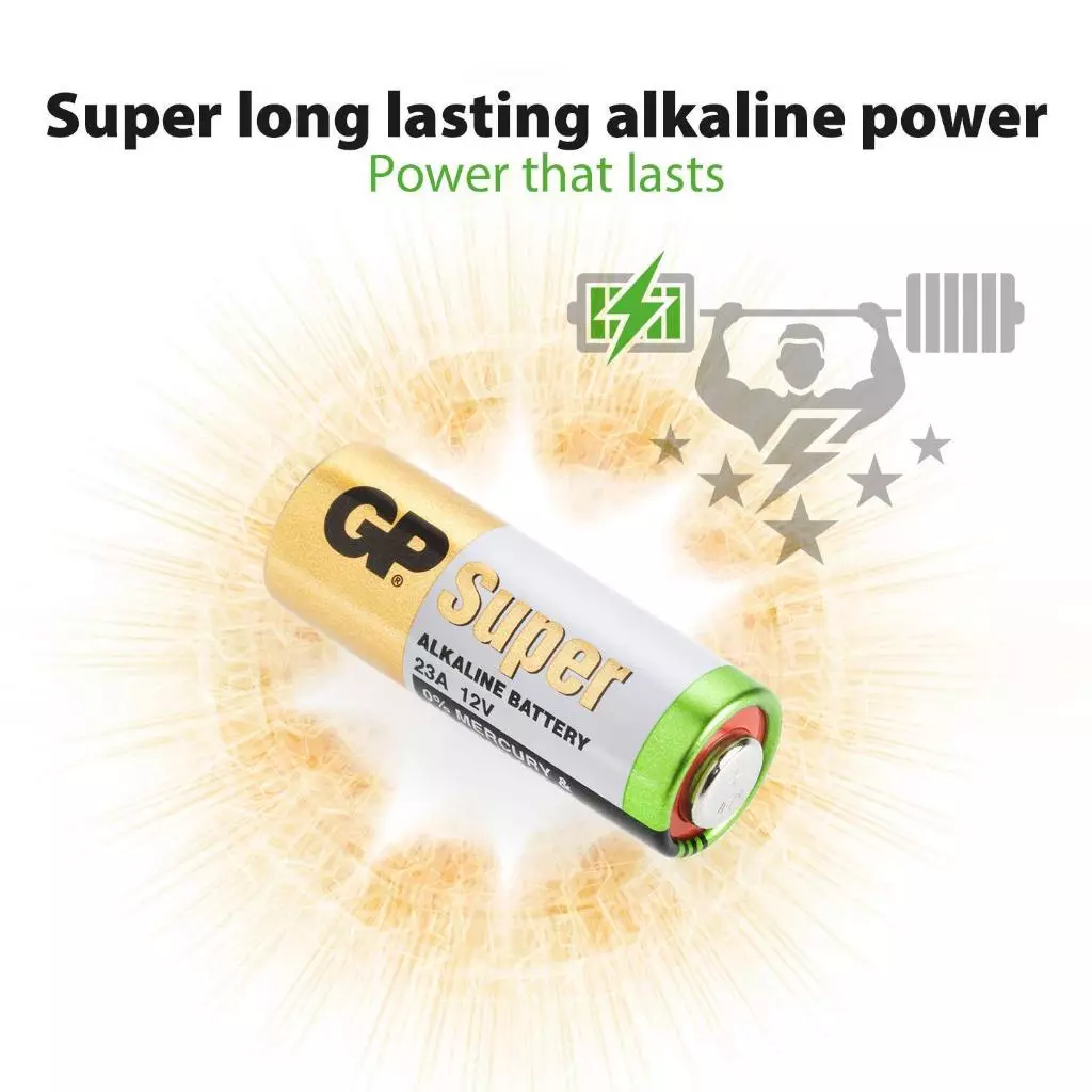 GP Batteries 23A 12V ถ่านรีโมทรถยนต์ thumbnail 5