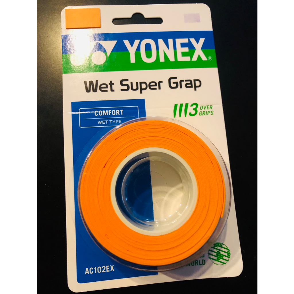 ยางพันไม้แบต Yonex Super Grap Synthrtic Over Grip รุ่น AC102EX