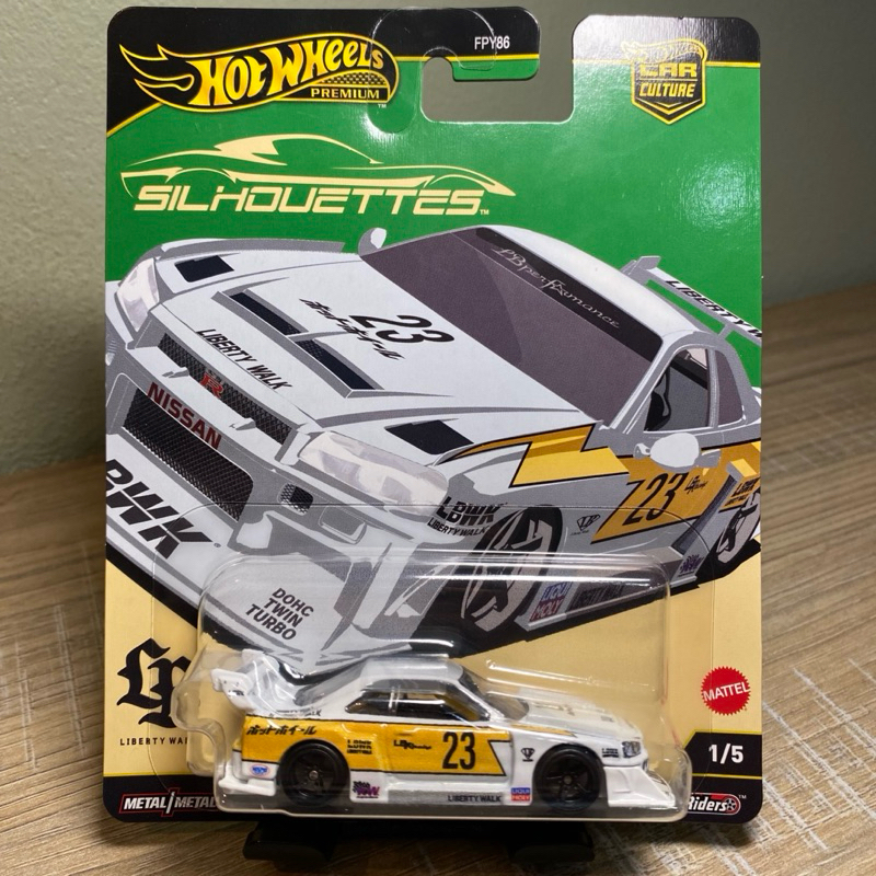 Hot wheels premium LB-ER34 Super Silhouette Nissan Skyline