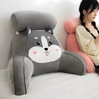 ZumoIX หมอนอิง มีหมอนข้างในตัว ลายการ์ตูน ผ้าด้านนอกแบบ crystal super soft fabric นุ่มลื่น