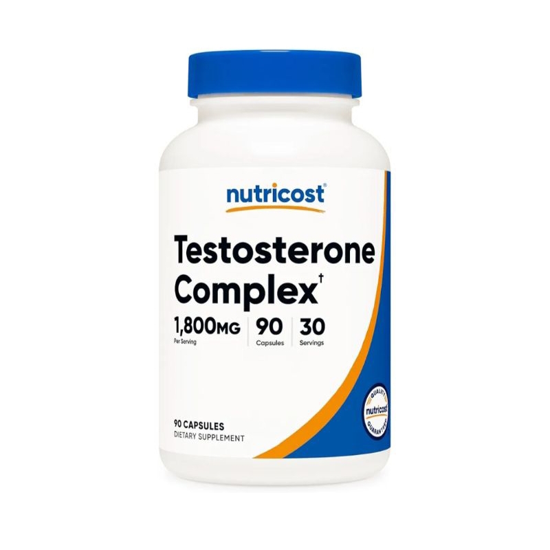 Nutricost Testosterone Support Complex 90 Capsules.