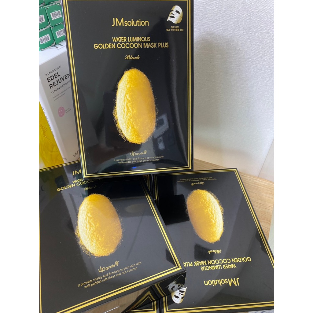 Jm solution golden cocoon mask plus  1กล่อง มี10แผ่น