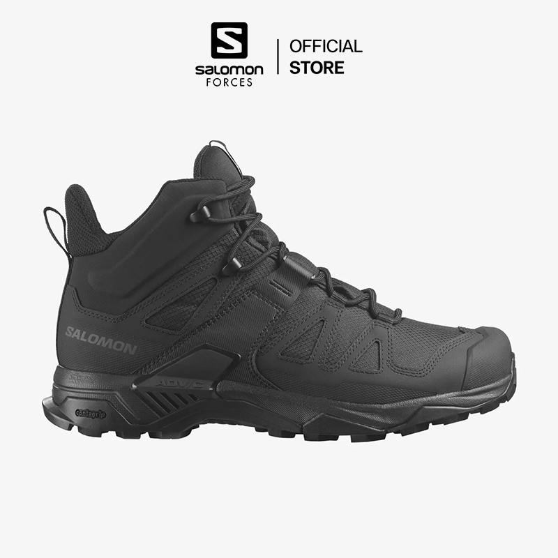 Salomon - X Ultra Forces Mid [Black/Wolf] รองเท้าผู้ชาย เดินป่า วิ่งเทรล Trail Running กันลื่น น้ำหน