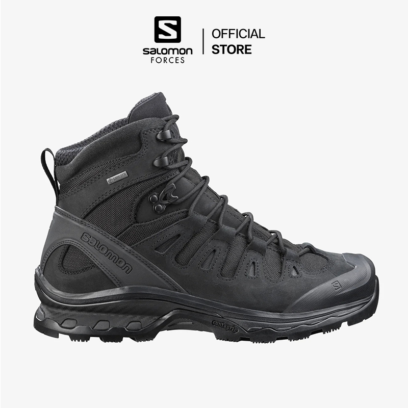 Salomon Forces - Quest 4D GTX Forces 2 EN [Black] รองเท้าผู้ชาย สีดำ ทหาร คอมแบท รองเท้าเดินป่า วัสด