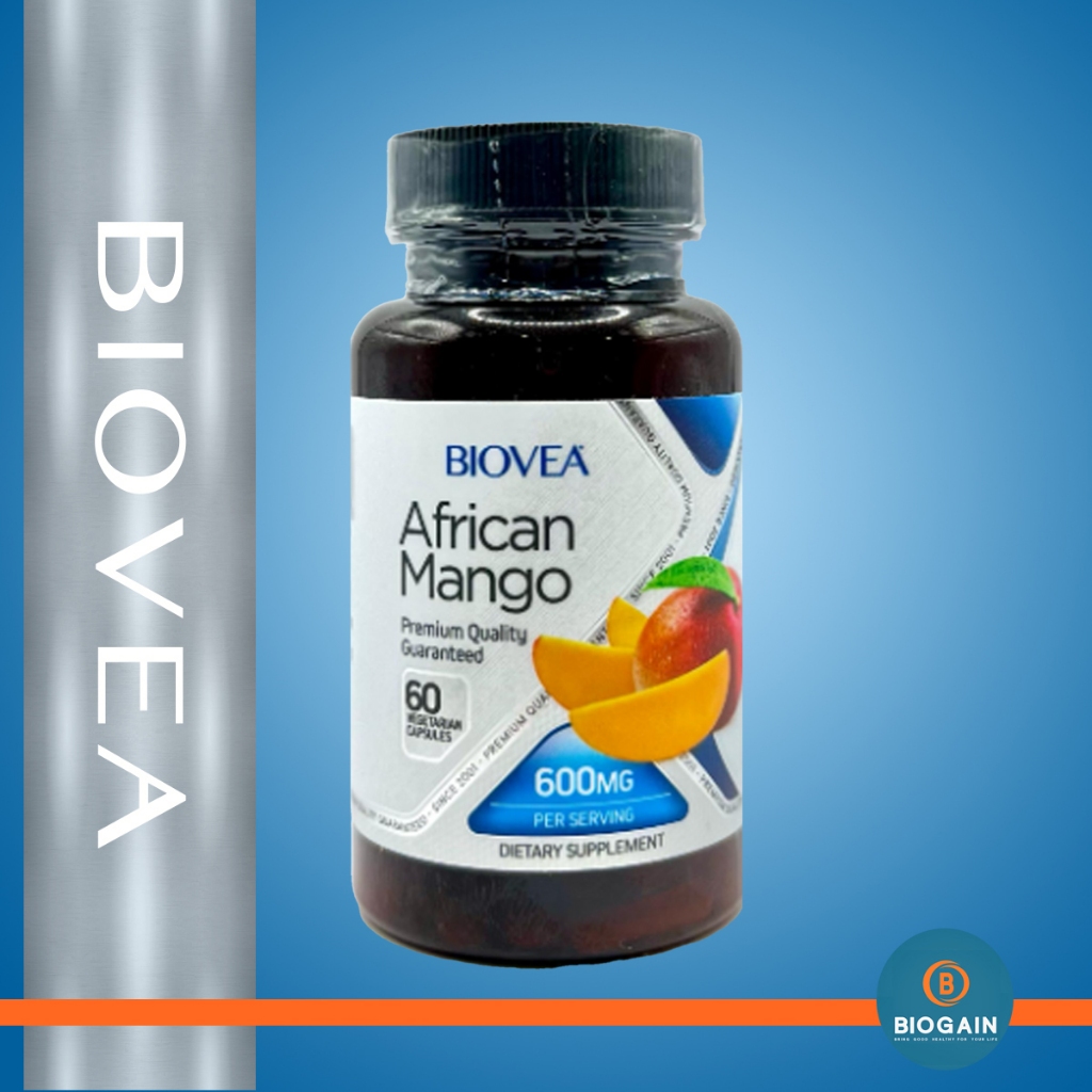 BIOVEA AFRICAN MANGO 600mg 60 Vegetarian Capsules