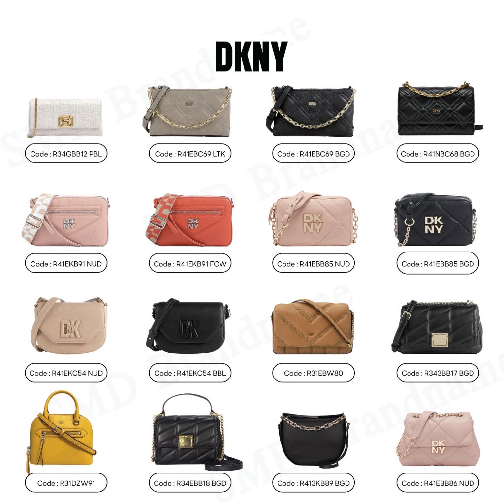 DKNY กระเป๋าสะพายข้างผู้หญิง กระเป๋าสะพายไหล่ กระเป๋า [สินค้าแท้ 100%]