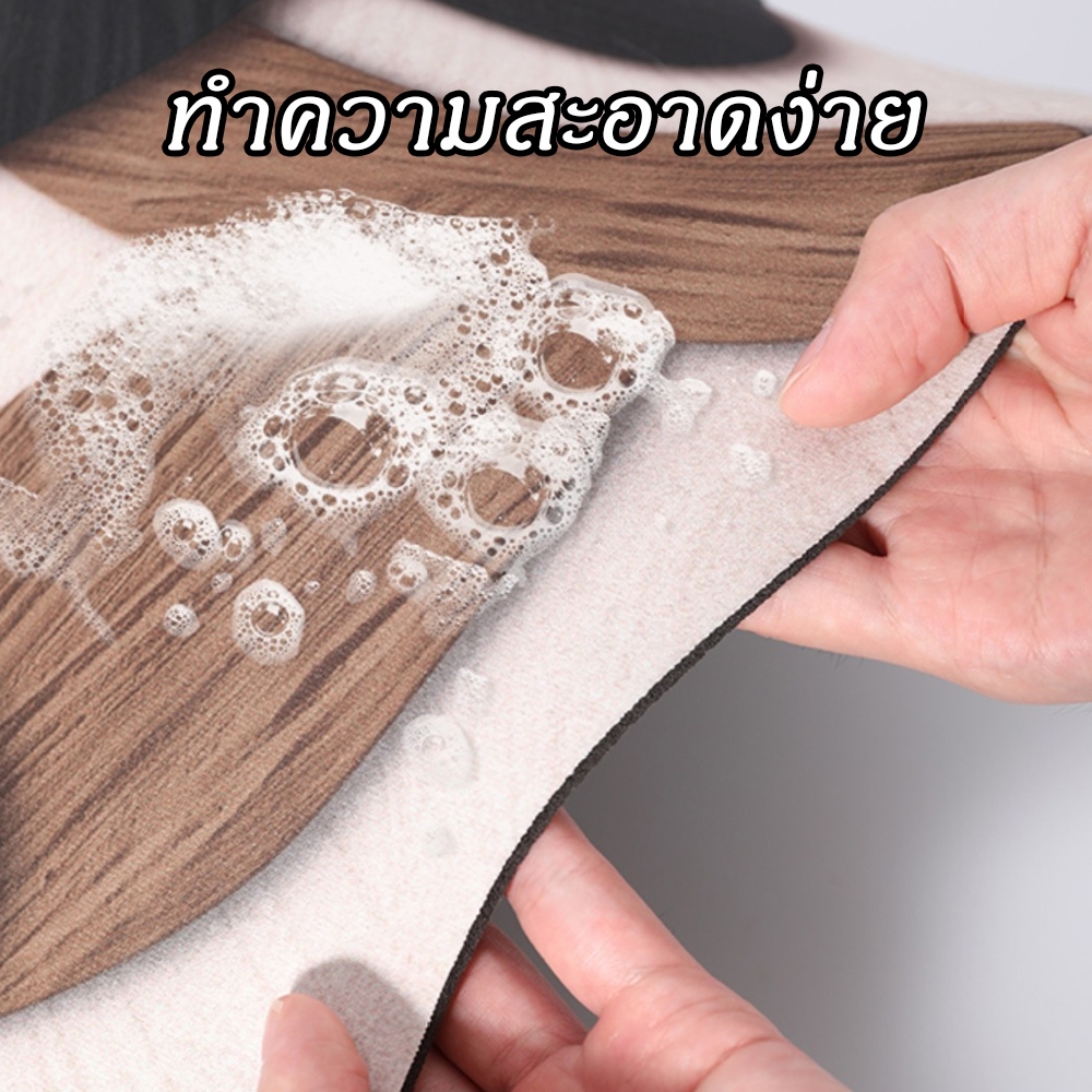 แผ่นตัวดูดซับห้องน้ำดูดซับน้ำได้ดีUโคลนไดอะตอมพรมปูพื้นรูปกันลื่นพรมเช็ดเท้า - รูปที่ 5