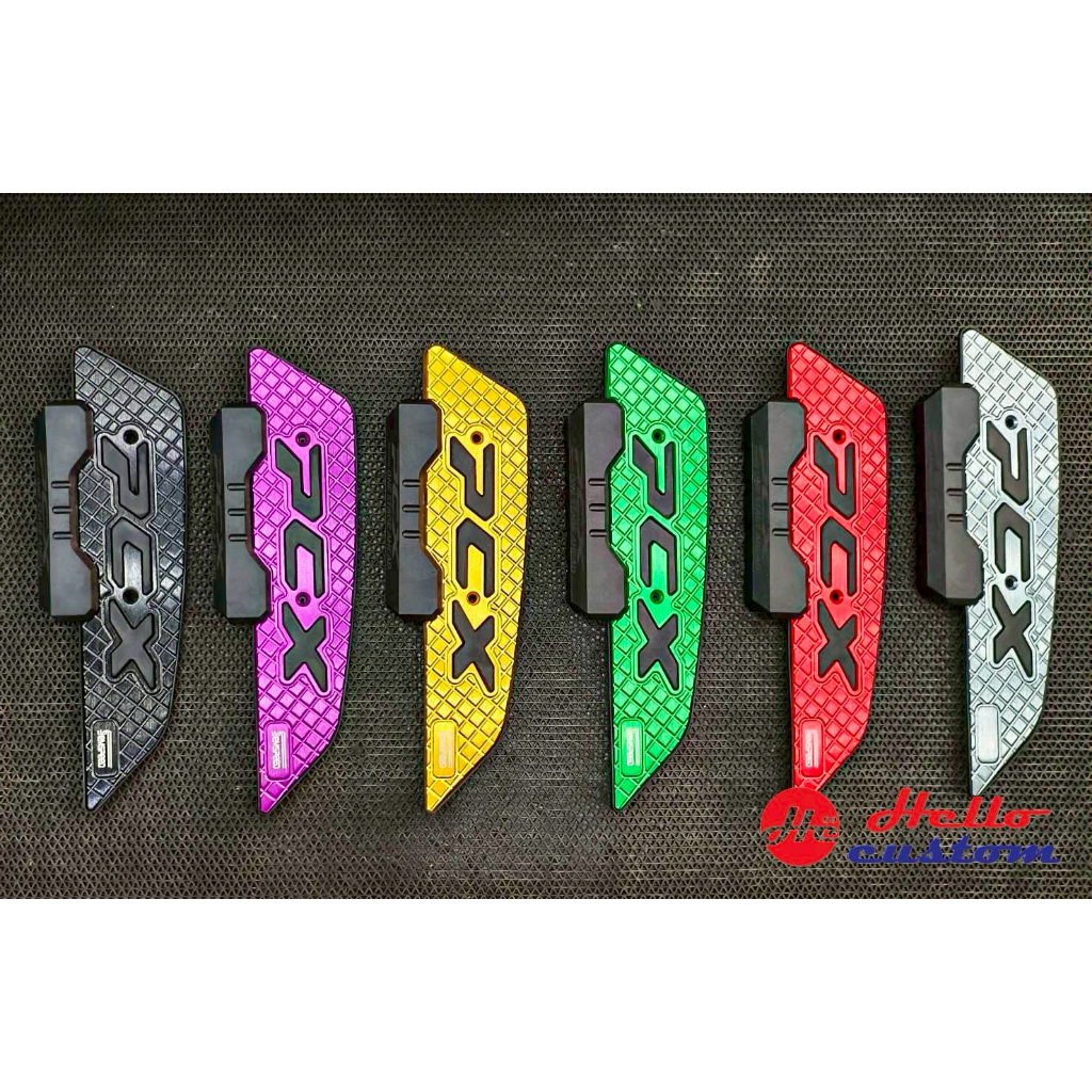 พักเท้าคนขับ CNC NEW Pcx 160 2025 Semspeed V.2  แผ่นรองพื้น งานอลูมิเนียม PCX160