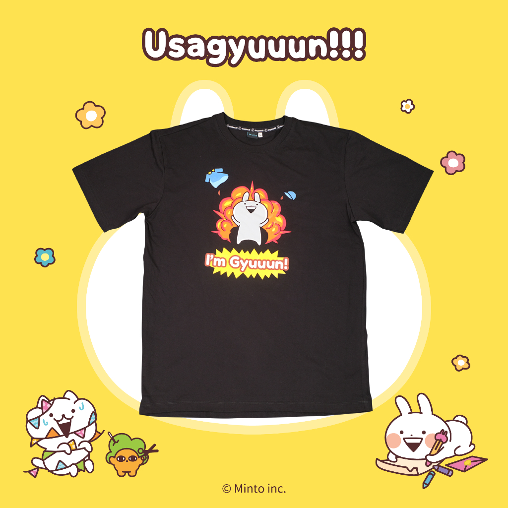 รวมเสื้อยืด อูซากูน ลายคาแรคเตอร์ ลิขสิทธิ์แท้ (T-Shirt Usagyuuun Collection)