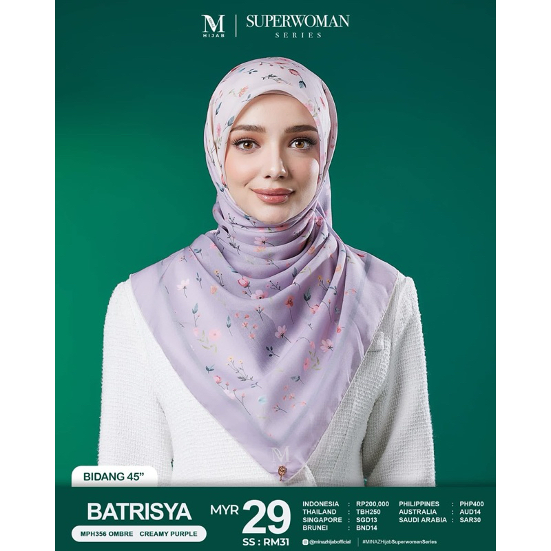 ผ้าคลุมแบรนด์ MINAZ **รุ่นใหม่ล่าสุด * พร้อมส่ง (MS1-MS20 pre0rder พร้อมส่งประมาณ 26/4/68)