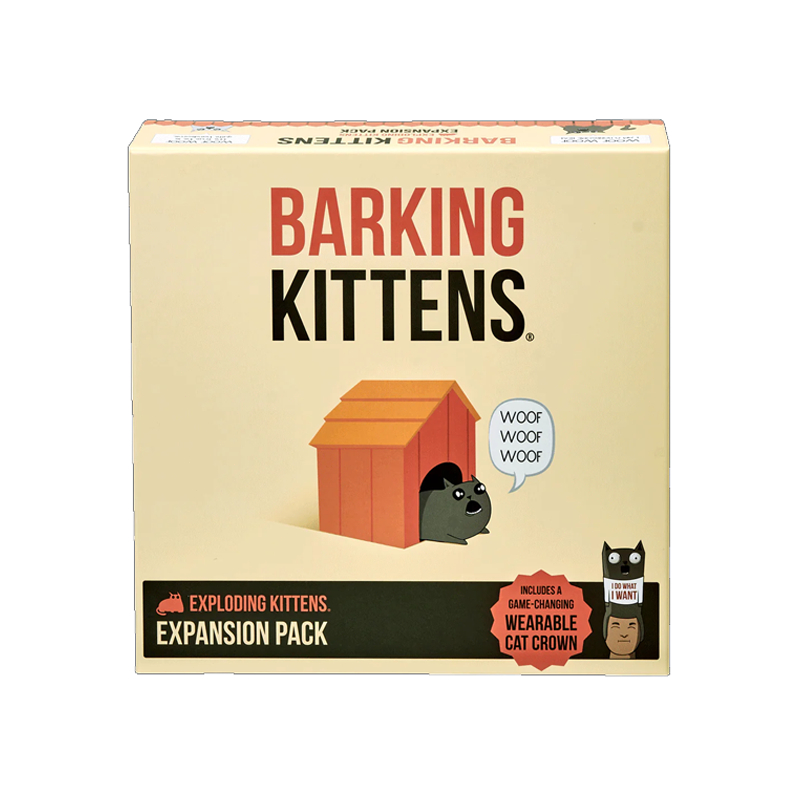 Barking Kittens: This is The Third Expansion of Exploding Kittens Card Game