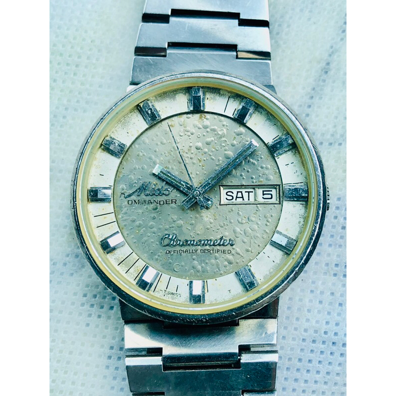 นาฬิกา MIDO COMMANDER CHRONOMETER มิโด้ ออโตเมติก สวิสของแท้ มือสอง