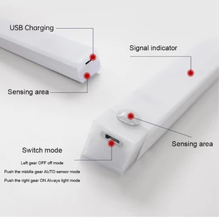 ไฟเซ็นเซอร์หลายสเปก ไฟกลางคืน LED เซ็นเซอร์ร่างกายมนุษย์ ไฟทางเดินตู้เสื้อผ้าในครัว