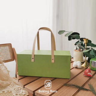 Baking barn กล่องของขวัญ ของฝาก ของชำร่วย ใส่ขนม กล่องกระดาษสีน้ำตาล Gift box