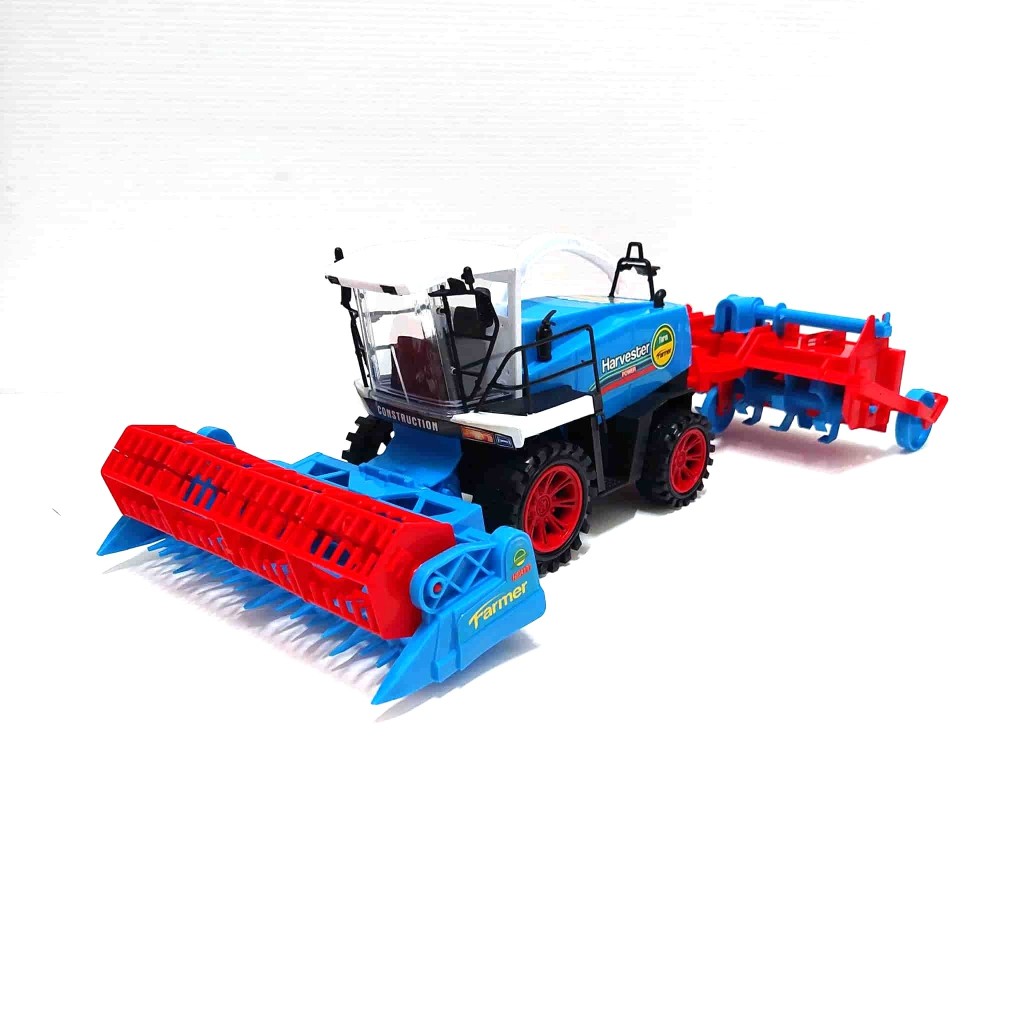 รถเกี่ยวข้าว มีหาง คันใหญ่ สินค้า ตรงปก พร้อมสง รับรอง ไม่ผิดหวัง รถเด็กเล่น รถของเล่น 0488