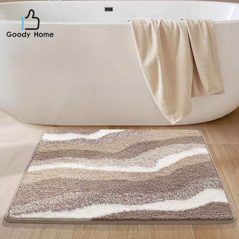 Goody Home พรมเช็ดเท้า ขนนุ่ม ปูพื้นห้องนอน ห้องน้ำ ห้องครัว ขนาด 40*60 cm.
