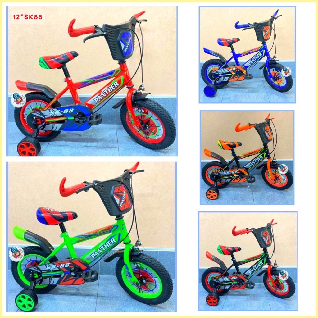 🔥ลดแรง🔥 จักรยานเด็ก 12นิ้ว SK88 สุดเท่ห์ รถจักรยานเด็ก จักรยาน จักรยานเด็กผู้ชาย