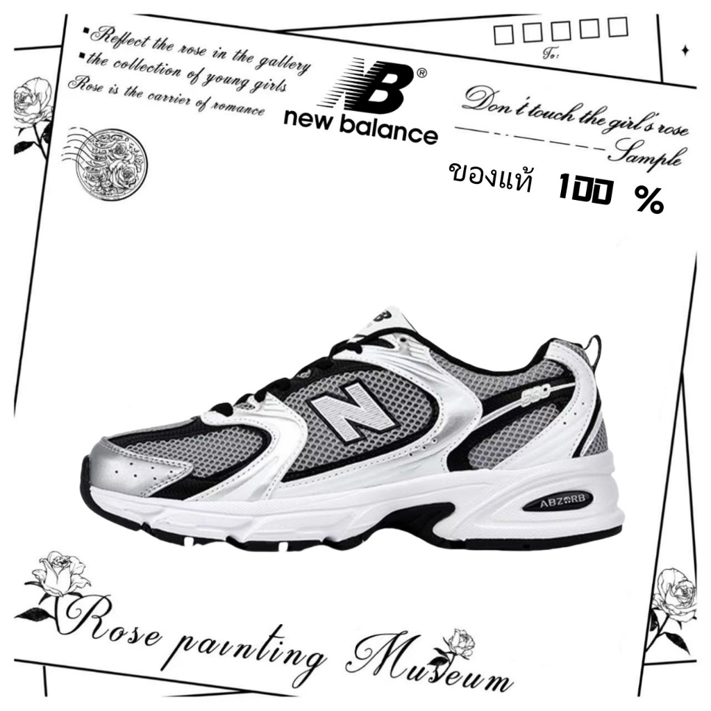 ✨(ของแท้ 100 % ) New Balance 530 MR530USX สีขาวดำ