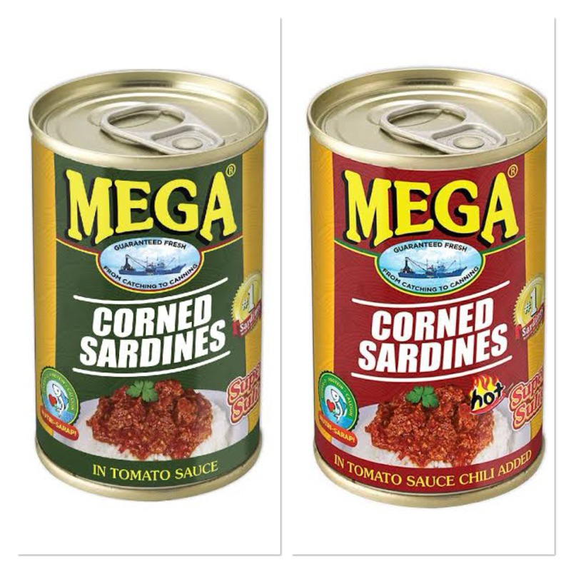 Mega Corned Sardines in Tomato Sauce 155G
