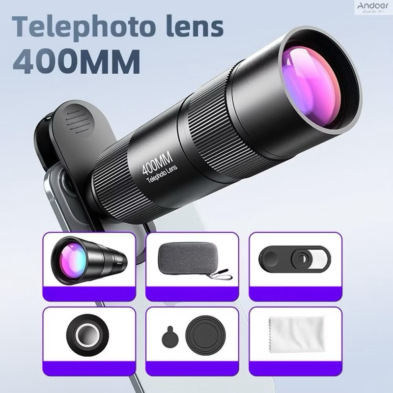 เลนส์ซูมมือถือ 400mm lens zoom 400 mm