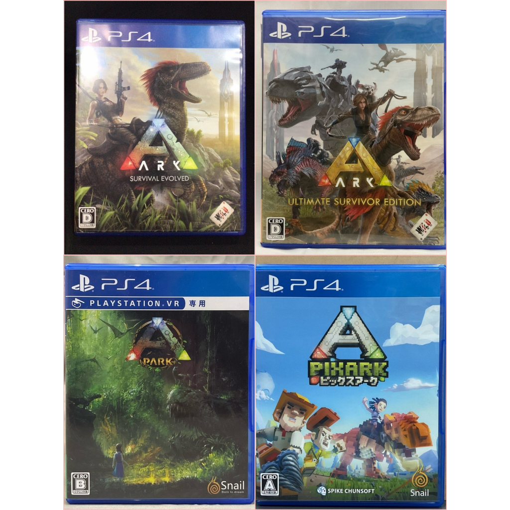 แผ่นแท้ [PS4] รวมทุกภาค ARK: Survival Evolved (Japan) ARK PixARK