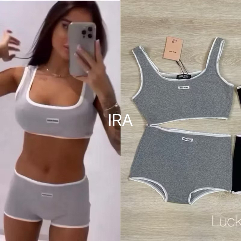 BY IRA Bikini Set 👙🛟💦🤍เซทบิกินี่ ผ้าเรียบสพื้น ผ้าสวยมากกก เหมาะกับไปทะเล แซ่บบบบบสุดด