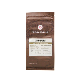 (ใหม่) ผงคาเคา Single Origin ลพบุรี ประเทศไทย ใช้เมล็ดโกโก้ที่ปลูกในประเทศไทย