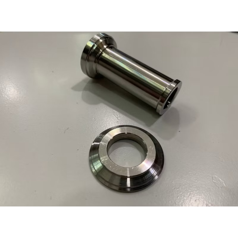 บูทรองคันสตาร์ท บูทคันเกียร์ กลึงมือ สแตนเลสเเท้100% สีเงิน w125r s  125iเลี้ยวบังลม ,w110i ทุกรุ่น - รูปที่ 4