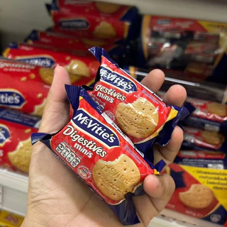 McVities Digestive MyBizcuit ถุงแดง 355 / 390g. แมคไวตี้ส์ ไดเจสทีฟ มินิส์ บิสกิต โฮลวีท