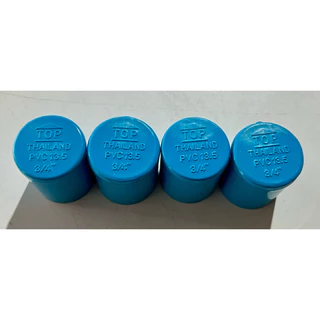 (แพ็ค30,40,50ตัว) 3/4”ฝาครอบPVC (6หุน) ตราTOP