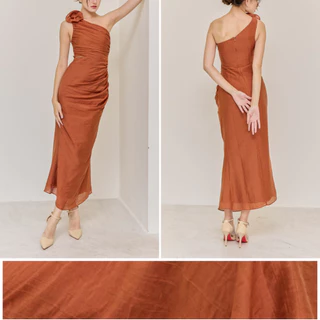 Tangerines - Calla lily one shoulder dress ชุดเดรส ออกงาน