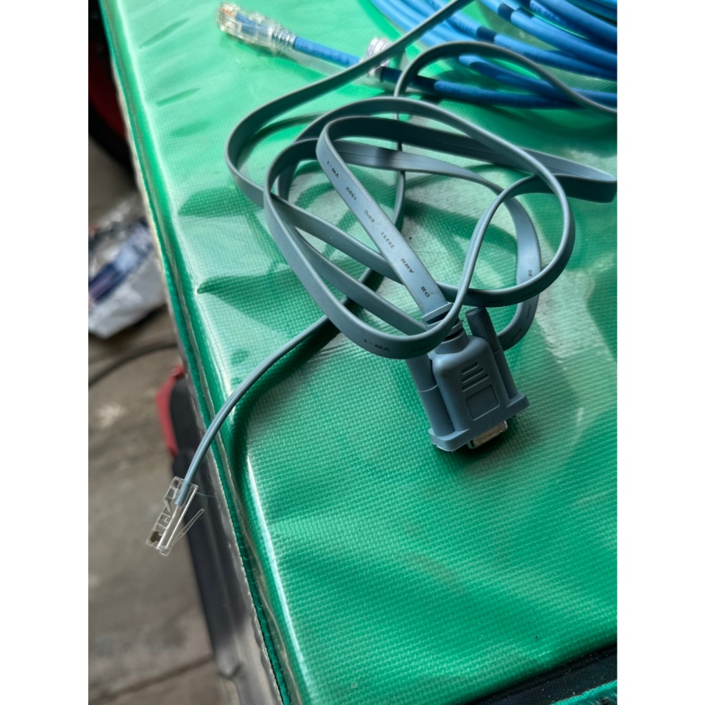 สาย DB9 To Lan สายแปลง RS232 DB-9 Female ยาว 1.5 เมตร