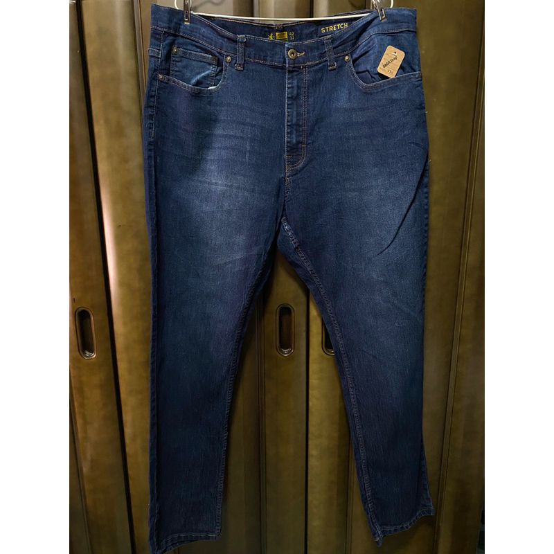 กางเกงยีนส์ขายาวมือสอง แบรนด์ RUGBY university สภาพดี ผ้ายืด  เอว 42 สะโพก 48 เป้า 13 ยาว 45