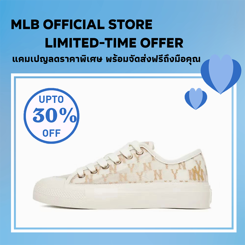 ของแท้ 100% MLB Playball Mono Mesh รองเท้ากีฬา MLB รองเท้า รองเท้า Dad Shoes รองเท้าคุณพ่อ