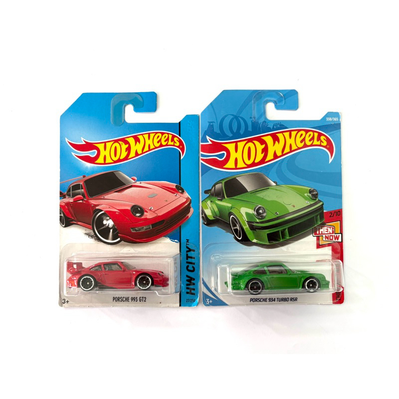 Hot Wheels | PORSCHE 993 GT2 ~ PORSCHE 934 TURBO RSR | 👍รถสวย แพคสวย | 📦สินค้ามีพร้อมส่ง