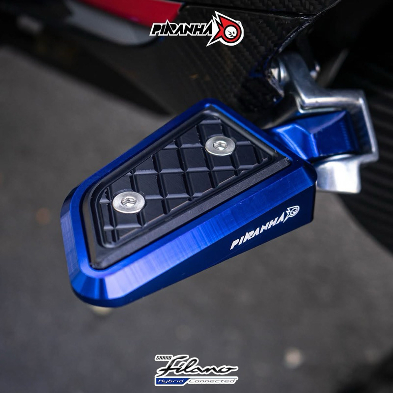 พักเท้าหลัง CNC Yamaha Grand Filano แกรนฟีลาโน่ ปี 2023-2025 ตรงรุ่น งานพรีเมียม - CR Racing