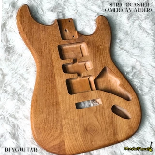 DIY กีตาร์ทรง Strat Neck / Body (ซื้อแยกชิ้นได้)