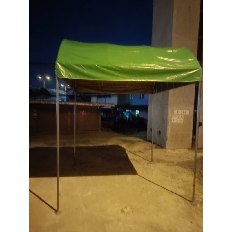 เต็นท์โค้ง2×2ผ้าใบuv(ผลิต2-3วัน)